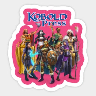 Kobold Press Fem Heroes Sticker